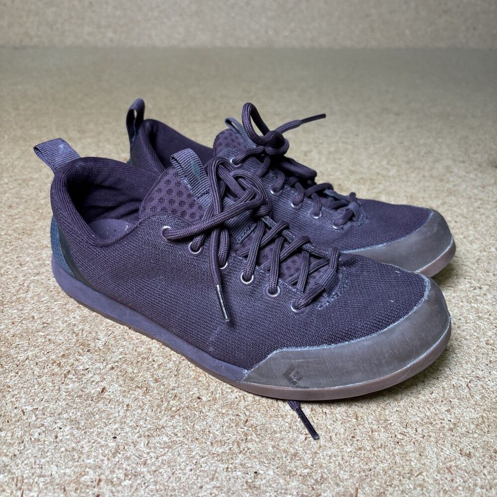 Black Diamond Circuit Womens 7.5 Approach Shoes Bordeaux Knit Climbing Sneakers